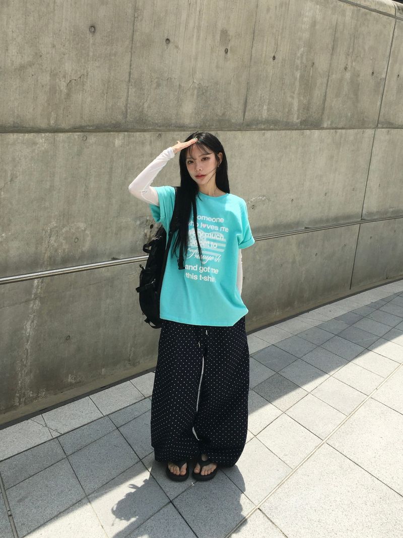 RITCORE（リットコア）の「[Ritcore MADE] Mini Dot Wide Denim Pants (2c)（Pants）」