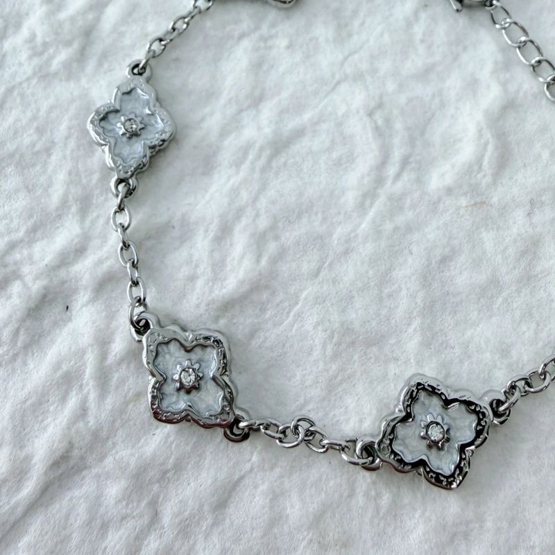 Silver Bloom Bracelet