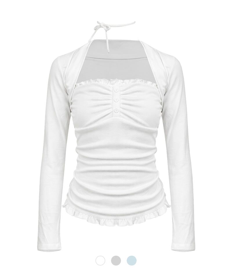 Cozy&Kitsch（コージーアンドキッチ）の「Lovely Button Tank Bolero Set（Setup）」