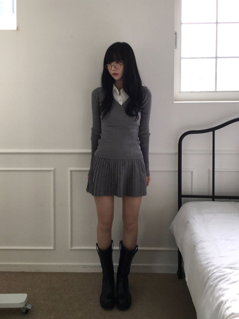 Kitten（キッテン）の「ジェフニットツーピース (One color)（ワンピース/ドレス）」