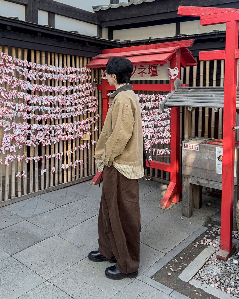 Cuff Bizo Balloon Cotton Pants