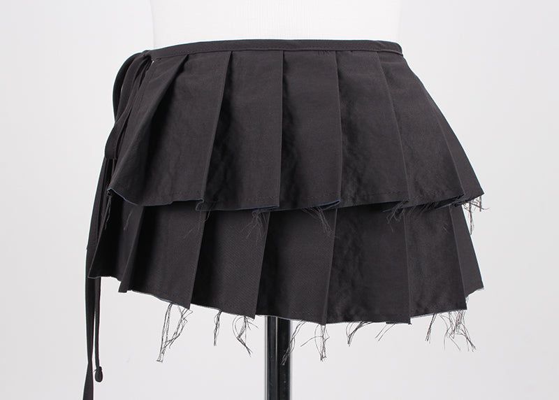 PLEATS SKIRT BELT