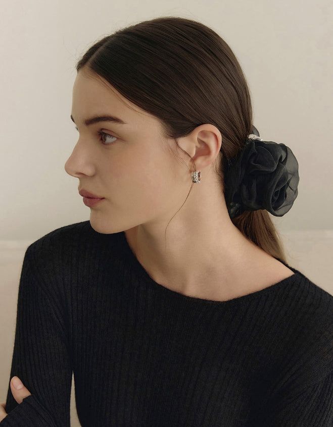 26SS★ Duo Shine (W) Duo Tulle Scrunchie