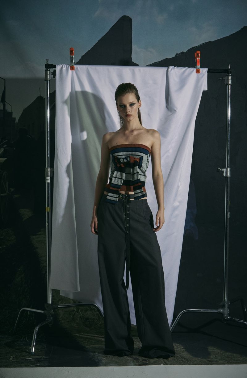 TIDED TUBE TOP