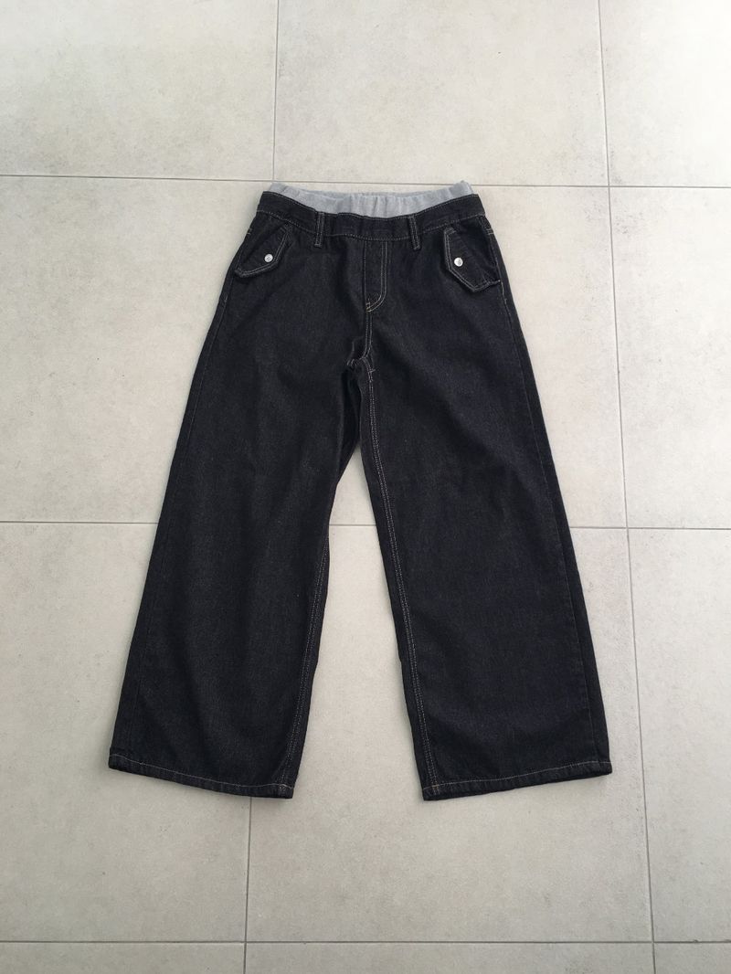 Banding layered non-fade denim