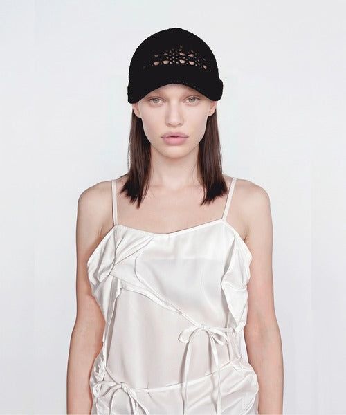 OPEN KNIT CAP