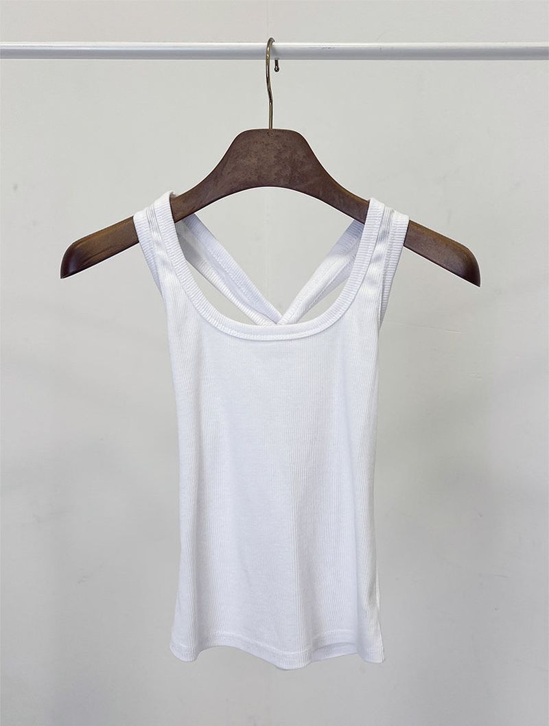 TWIST HOLE SLEEVELESS (2C)