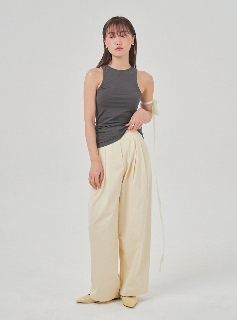 basic pants (cream)