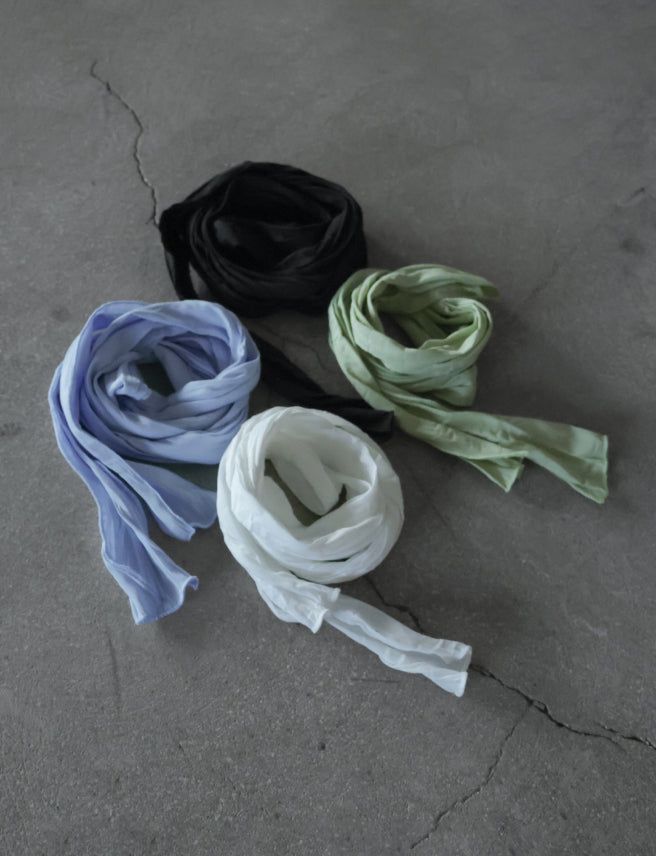 Wrinkle Slim Long Scarf