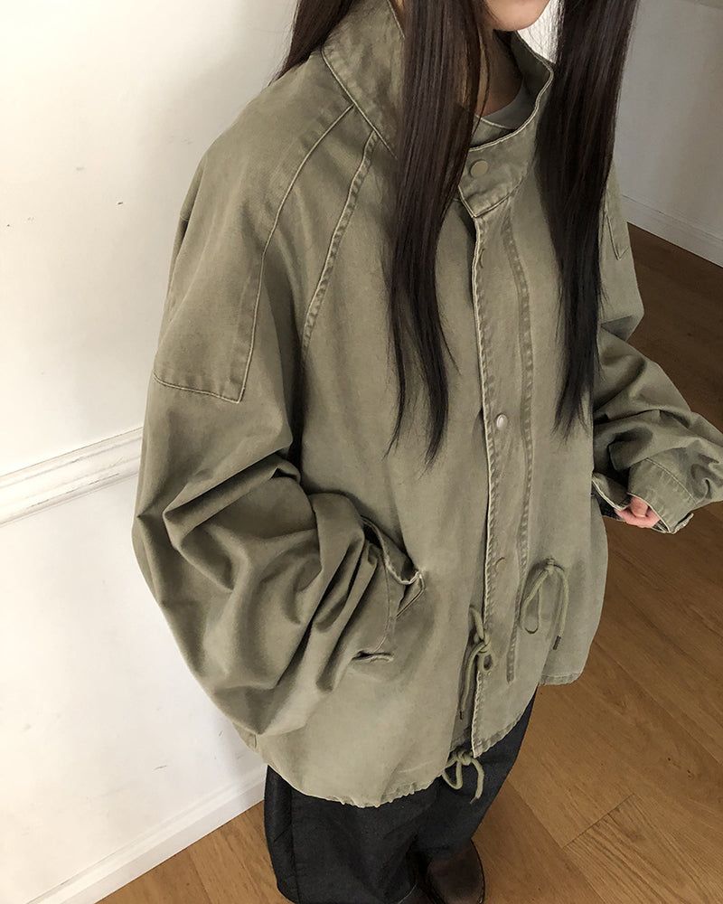 Kion Pigment String Short Field Jacket