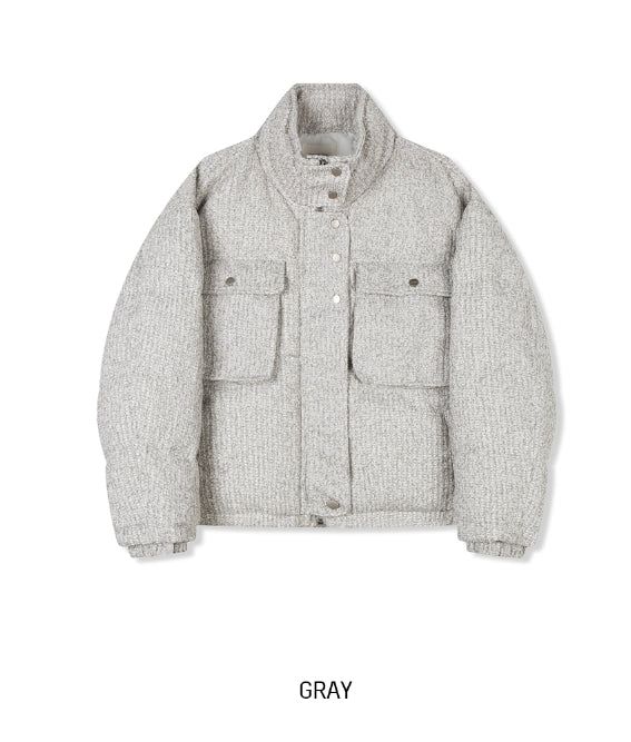 Anur Crop Tweed Padding