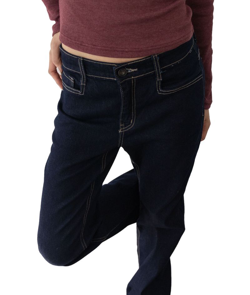 Debbie Bootcut Low-Rise Denim