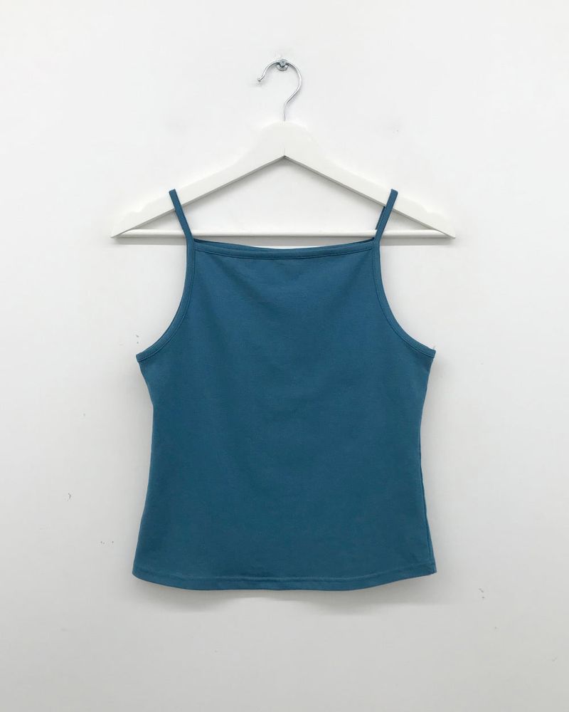 Kua square neck sleeveless top (6color)