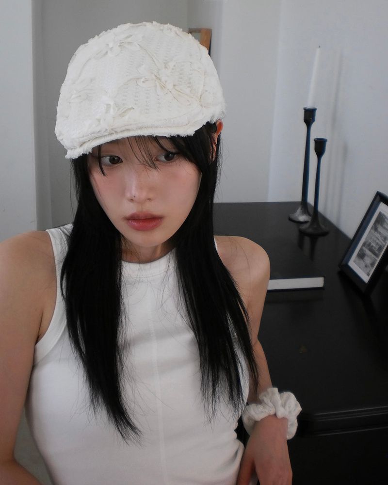 WONDER WONDER(ワンダーワンダー)の「Deeps Vintage Flower Textured Hunting Cap(Hats)」