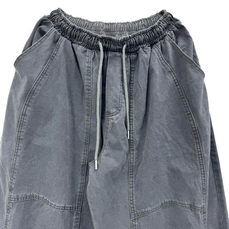 knee panel big balloon pants
