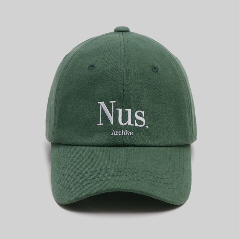 HUKE（フック）の「Nus.アーチボールキャップ（グリーン）（帽子）」