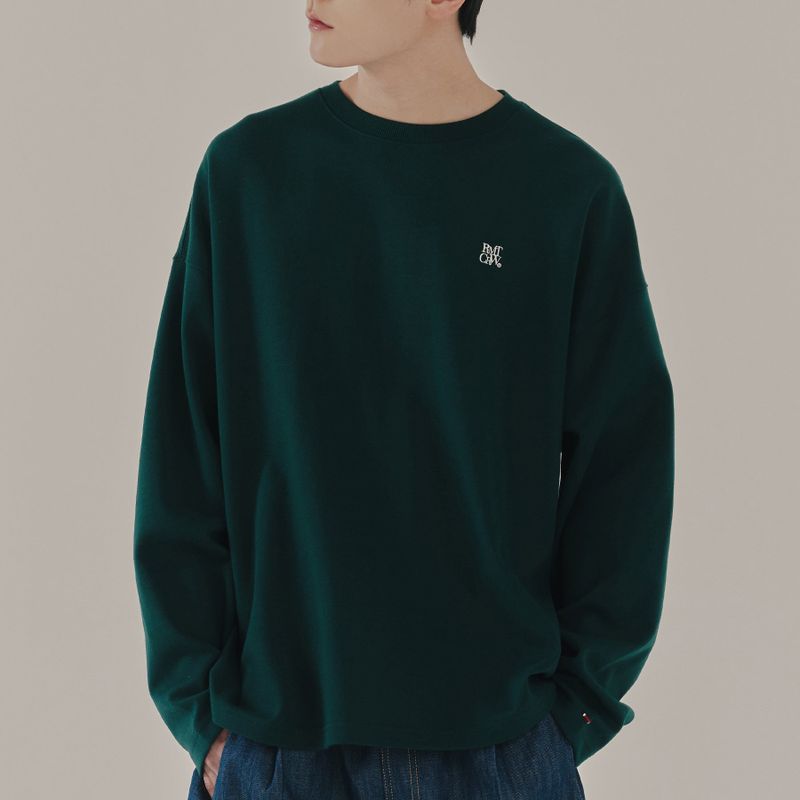 ROMANTIC CROWN（ロマンティッククラウン）の「RECENT BASIC LONG SLEEVE_GREEN（Tops）」