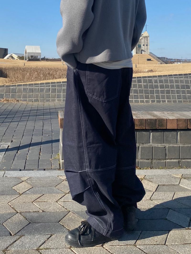 Dart Non-Fade Balloon Pants 2C