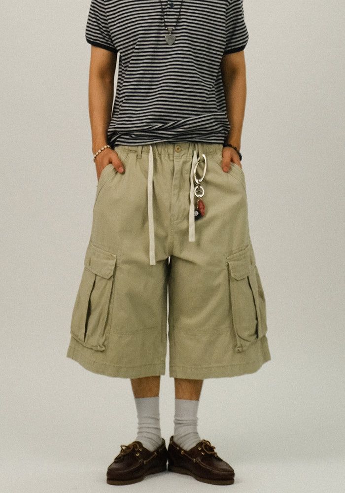 SEMIKAJI(セミカジ)の「OG Cargo Bermuda Banding Pants(Pants)」