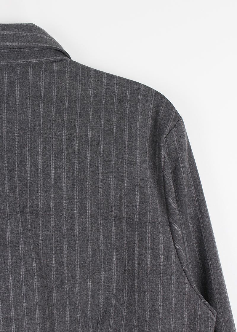 FRILL STRIPE SHIRT