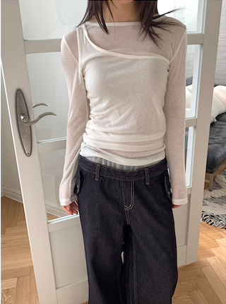 Frill knit cardigan(3color)