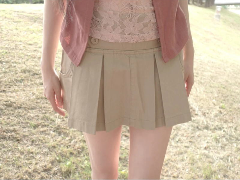 pretzel skort