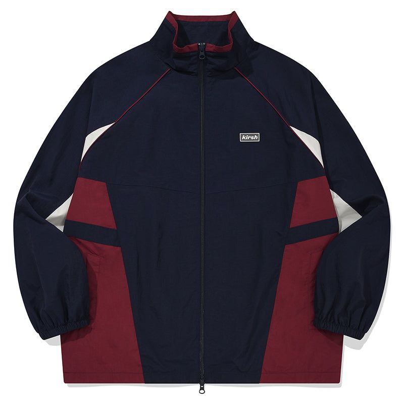 COLOR BLOCK RAGLAN JUMPER [DARK NAVY]