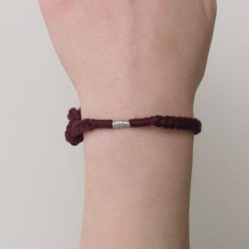 ccnmade（チェチャンナムメイド）の「シングルウェーヴィングブブレスレット（アクセサリー）」