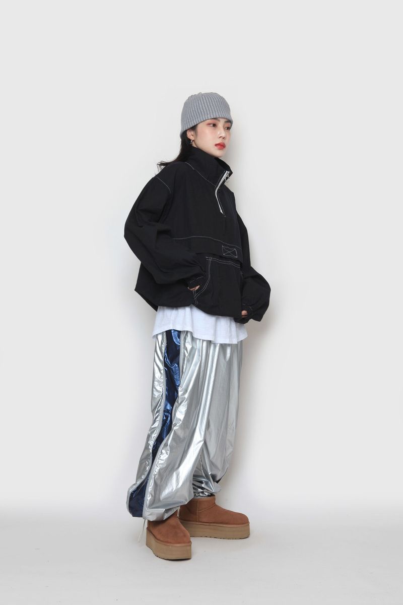 Stitch washing anorak