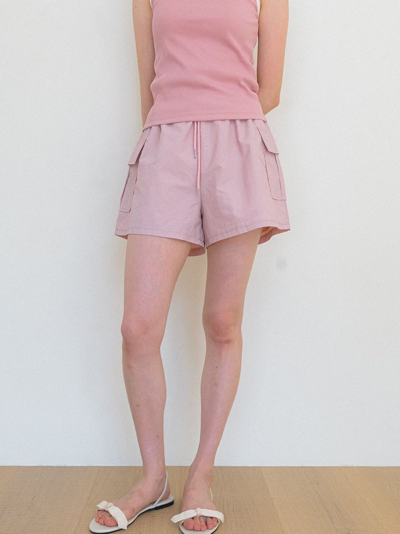 One-mile Cargo Shorts - Pink