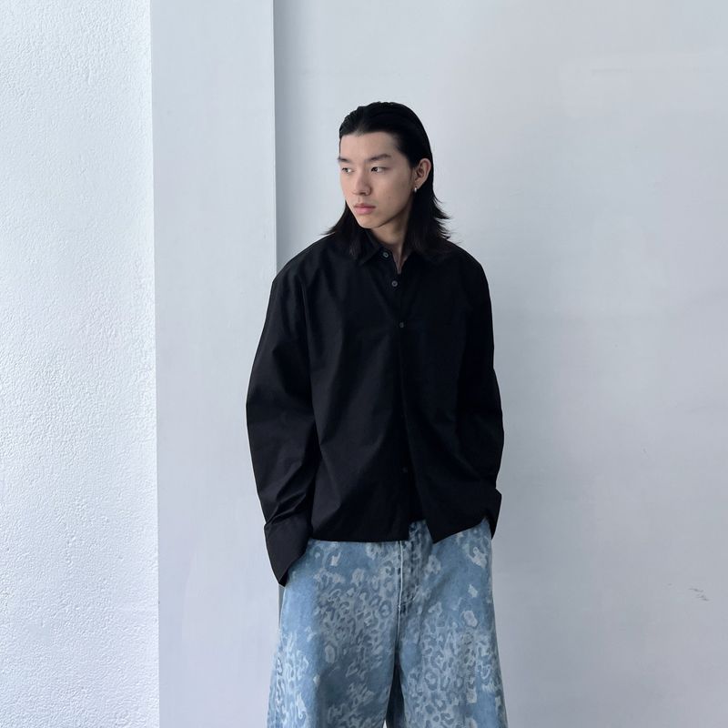 Midnight Minimal Pocket Shirt