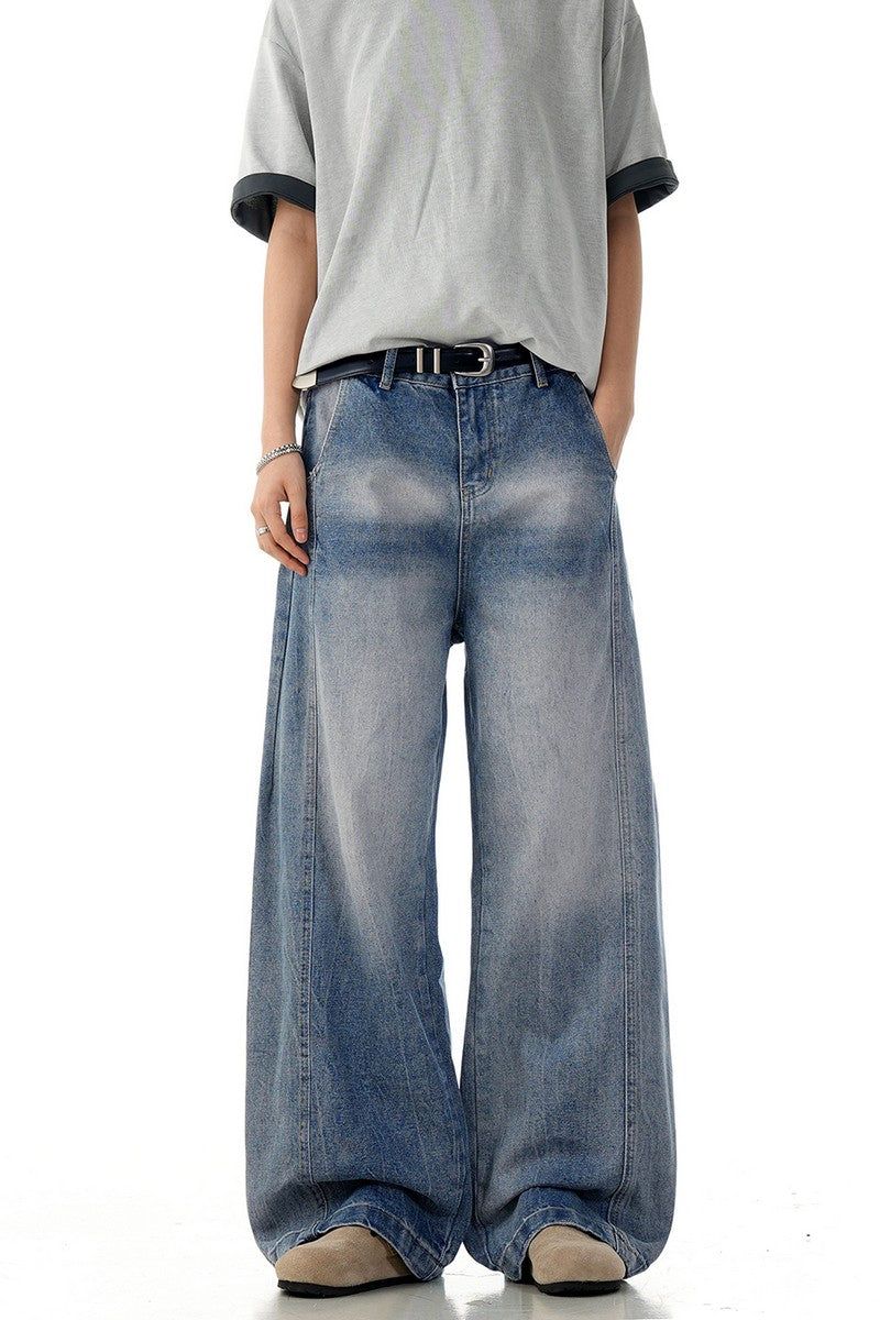 Deconstructed Blue Jeans