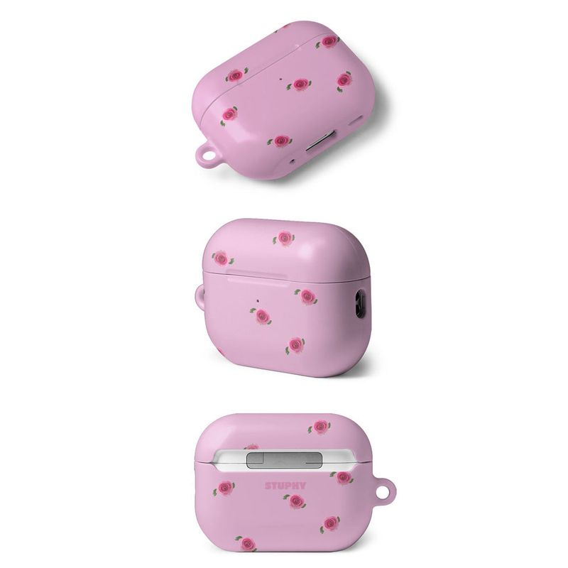 Pink Jean Airpod Case