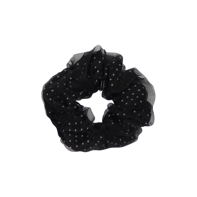 [2EA 1SET] LOVELY DOT SHIRRING SCRUNCHIE