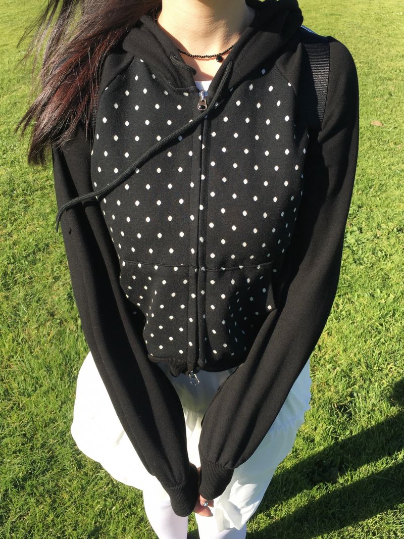 Luna Dot Nagrang Hooded Zip-up (3c)