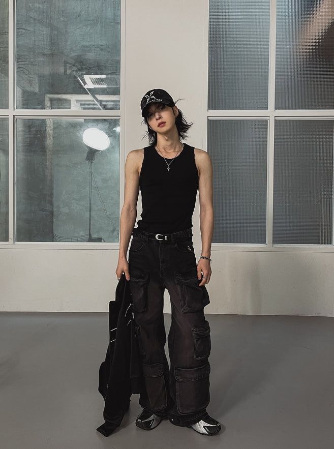 [LANARCH] Destroyed Logo Sleeveless