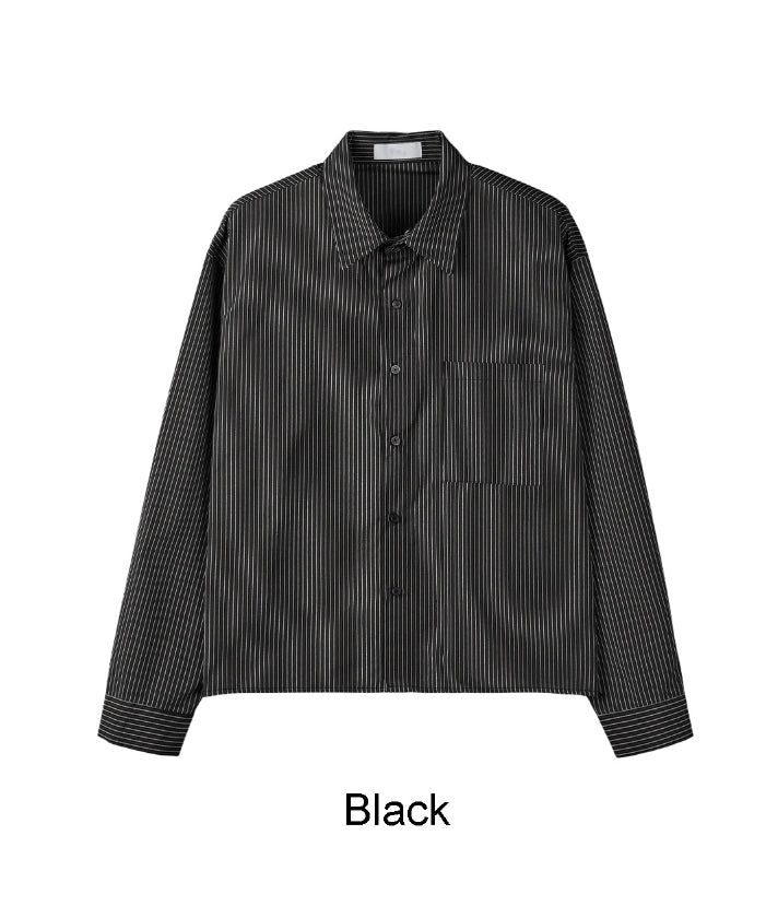 Ekan Crop Striped Shirt