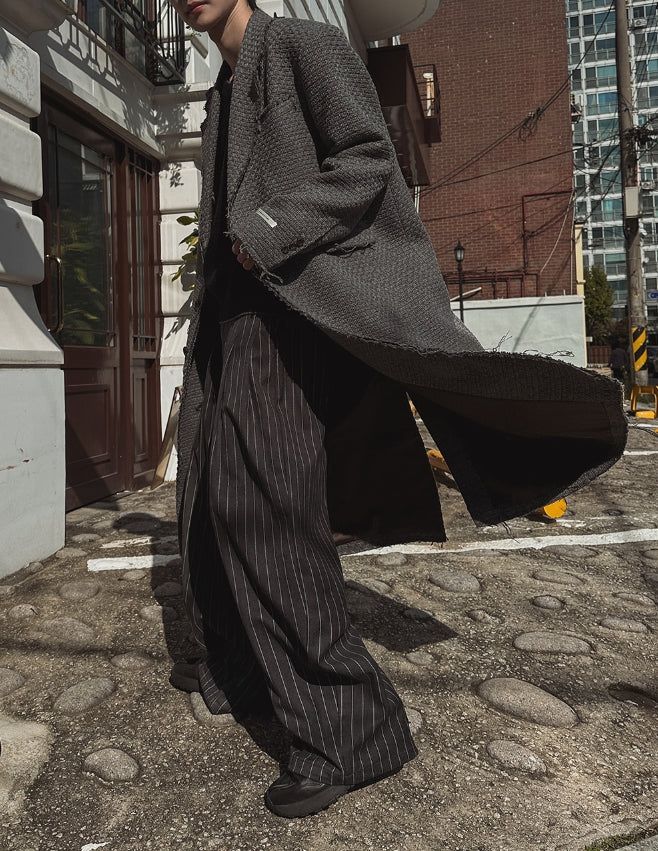 Brood Tweed Dekki Wool Coat