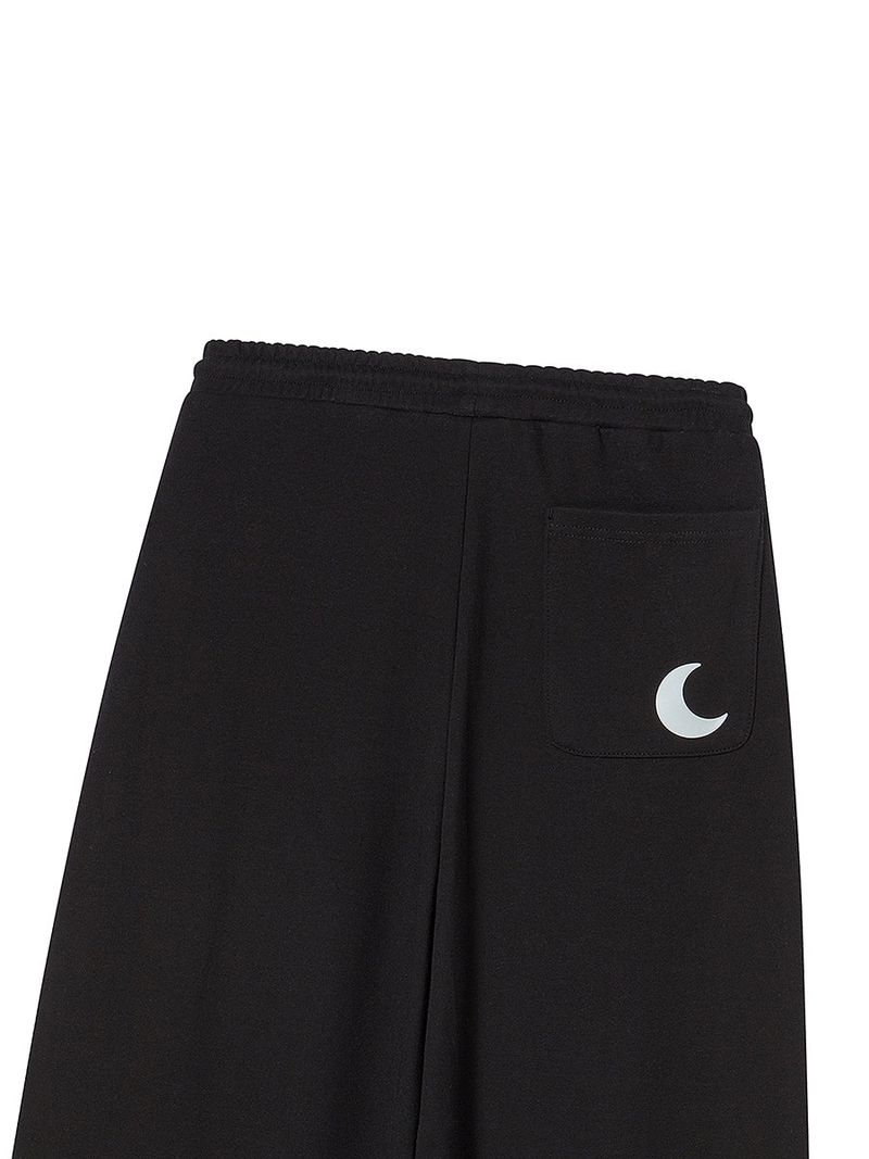 MOON SWEAT PANTS BLACK