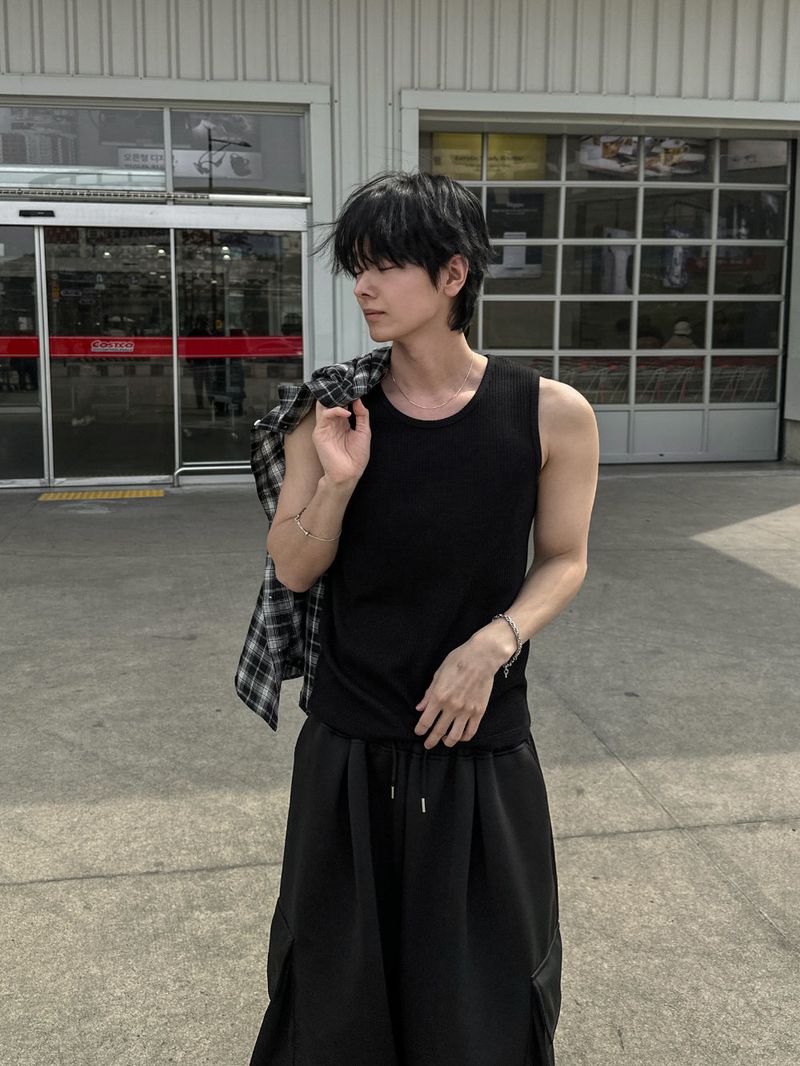 Cos waffle sleeveless