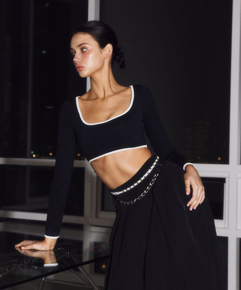 Line Classic Bikini Bra Top BK (Basic)