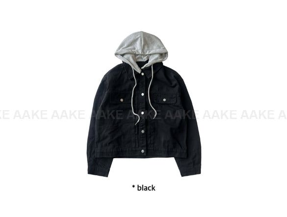 2-WAY HOOD TRUCKER JACKET