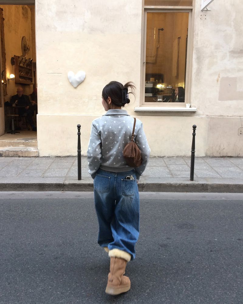 [ORIGINAL] After Platform Long Mouton Boots