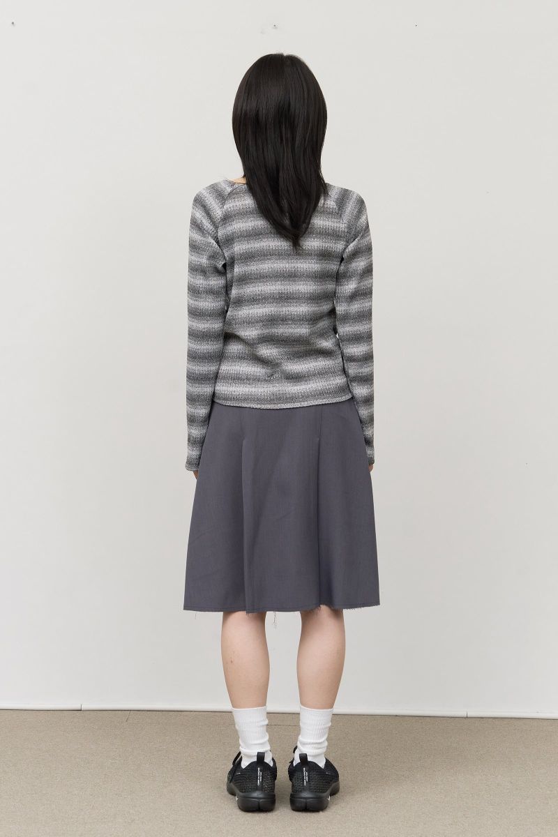 (W) Demon Pleats Skirt