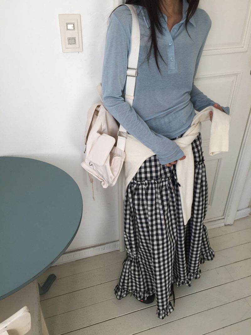 Damien Lowe long skirt (3color)