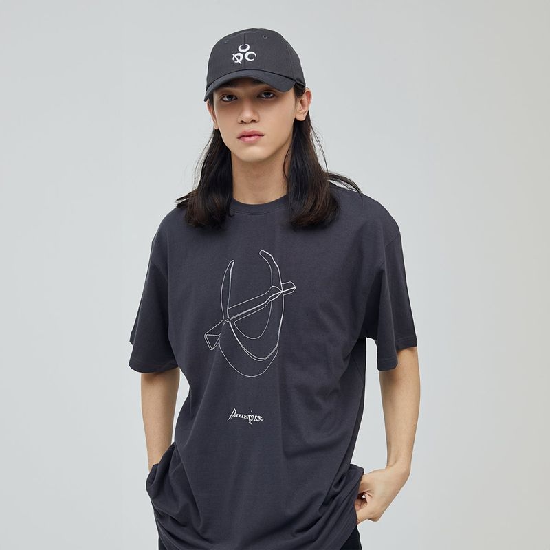 Chrome Logo T-shirts Charcoal