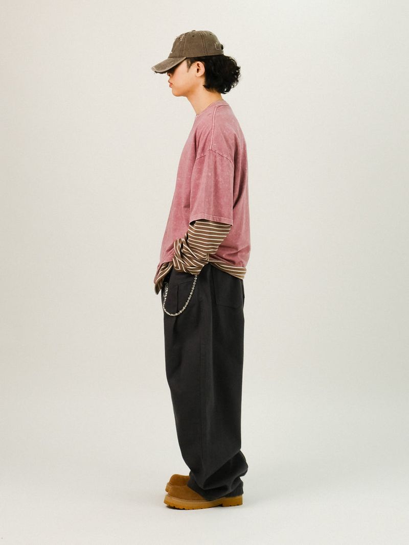 AN Cotton Rivet Balloon Pants