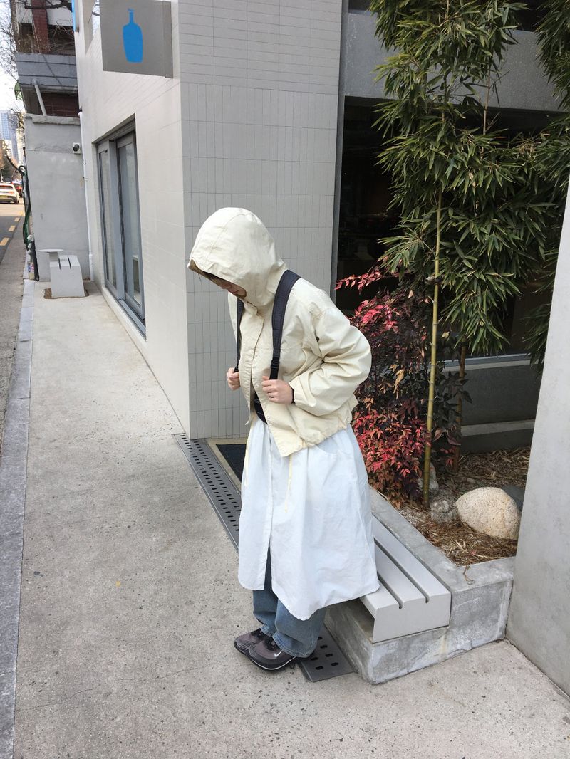 Camden Drawstring Hooded Jacket (2color)