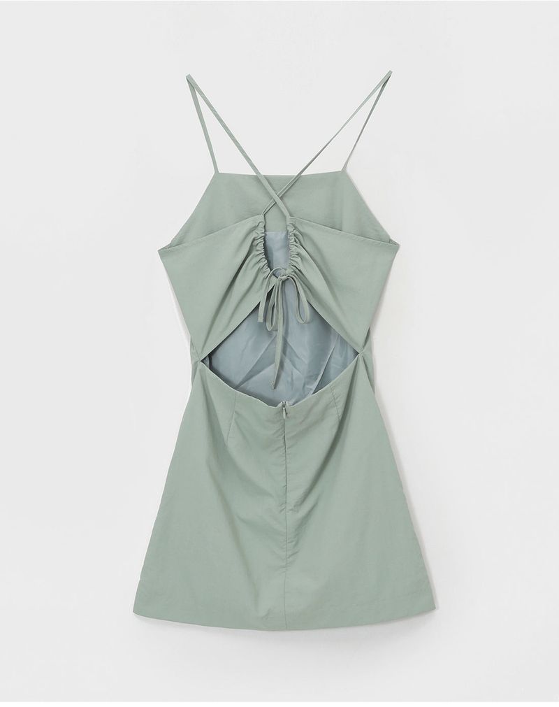 [MADE] Brisch Backstring Mini Dress
