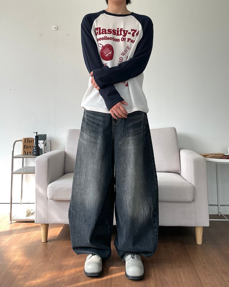Collection Raglan Knit T-shirt